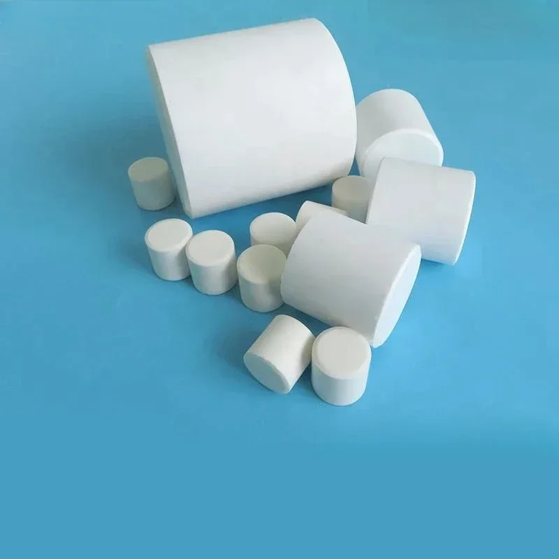 Customized alumina ceramic column with a diameter of 15 * 15/60 * 60mm, insulated column, high-temperature resistant crucible