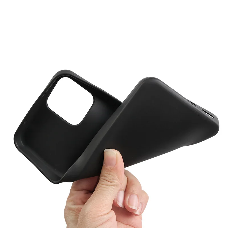 Etui TPU do Blackview A95 A55 Pro Miękkie silikonowe etui do Blackview Oscal C60 TPU Czarna przezroczysta obudowa telefonu zapobiegająca upadkom — zdjęcie 5
