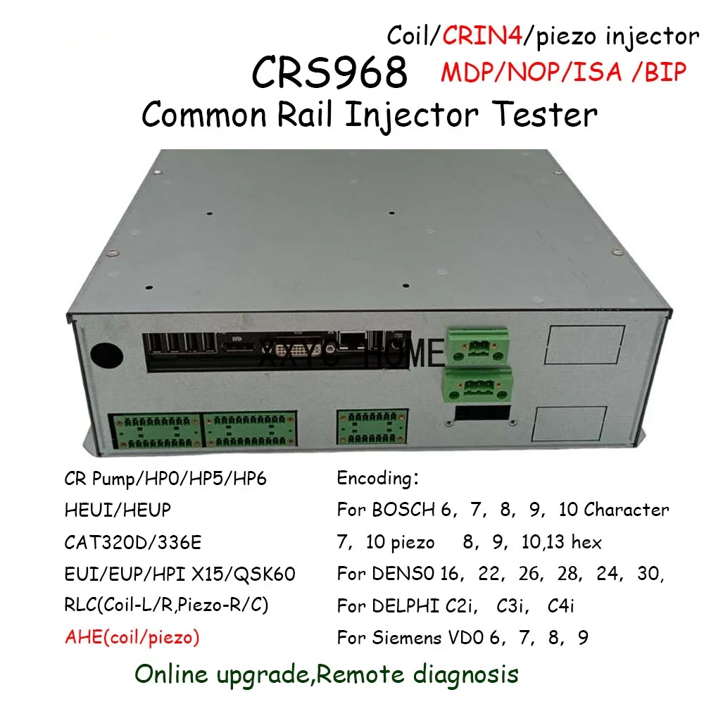 CRS968 Window7 Linux System CRS928 CRS960 Common Rail System Upgrade Latest Test Bench System Control Host Tester Simulator