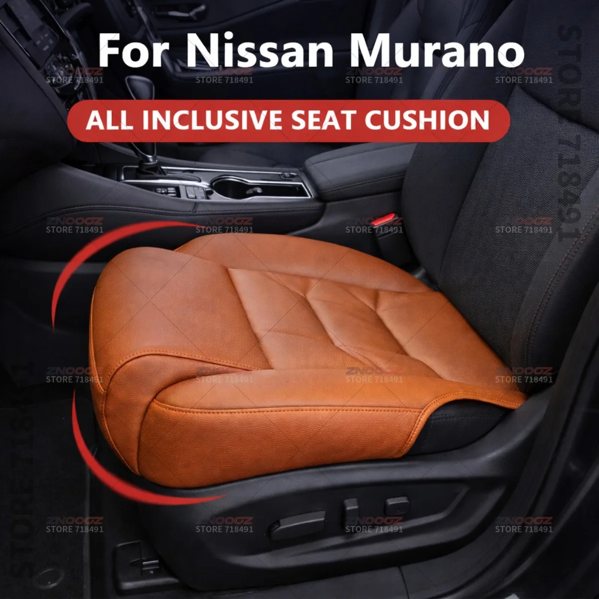 

Подушка-удлинитель для поддержки ног в сиденье автомобиля Nissan Murano, накладка на сиденье из пены с эффектом памяти, аксессуары для интерьера