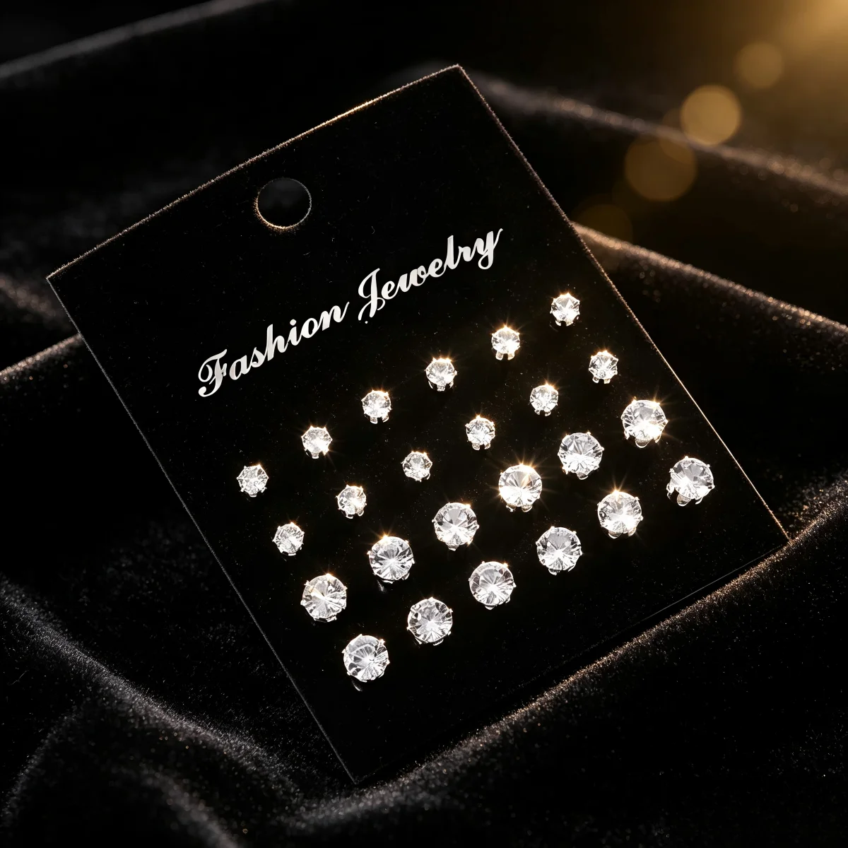 12쌍 큐빅 지르코니아 진주 모양 귀걸이 세트, 다양한 - Men Accessories Combo Gift 리뷰 및 가격