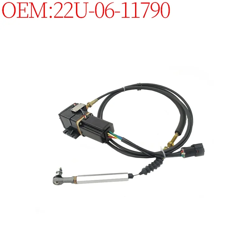 

Excavator Accessories Construction Machinery Parts 22U-06-11790 22U-06-11113 Throttle Motor (Small Square) for Komatsu PC60-7