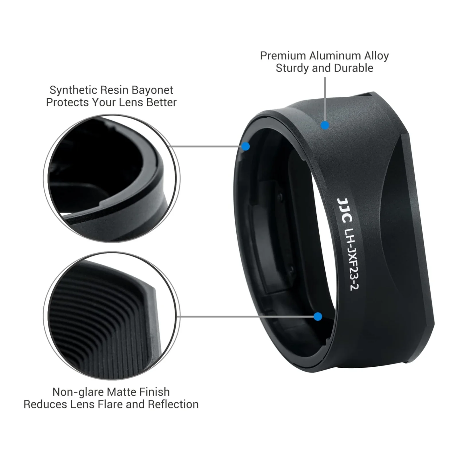غطاء عدسة JJC لعدسة Fujifilm Fujinon XF 33mm F1.4 R LM WR على Fuji XT4 XT3 XT2 XT30II XT30 XT20 XT10 #2