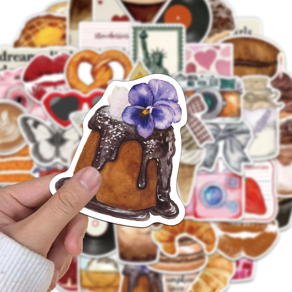 

10/30/50pcs Cute Pinterest Inspired Aesthetic Stickers Decals for Skateboard Guitar Laptop DIY Cartoon Waterproof Sticker Decor