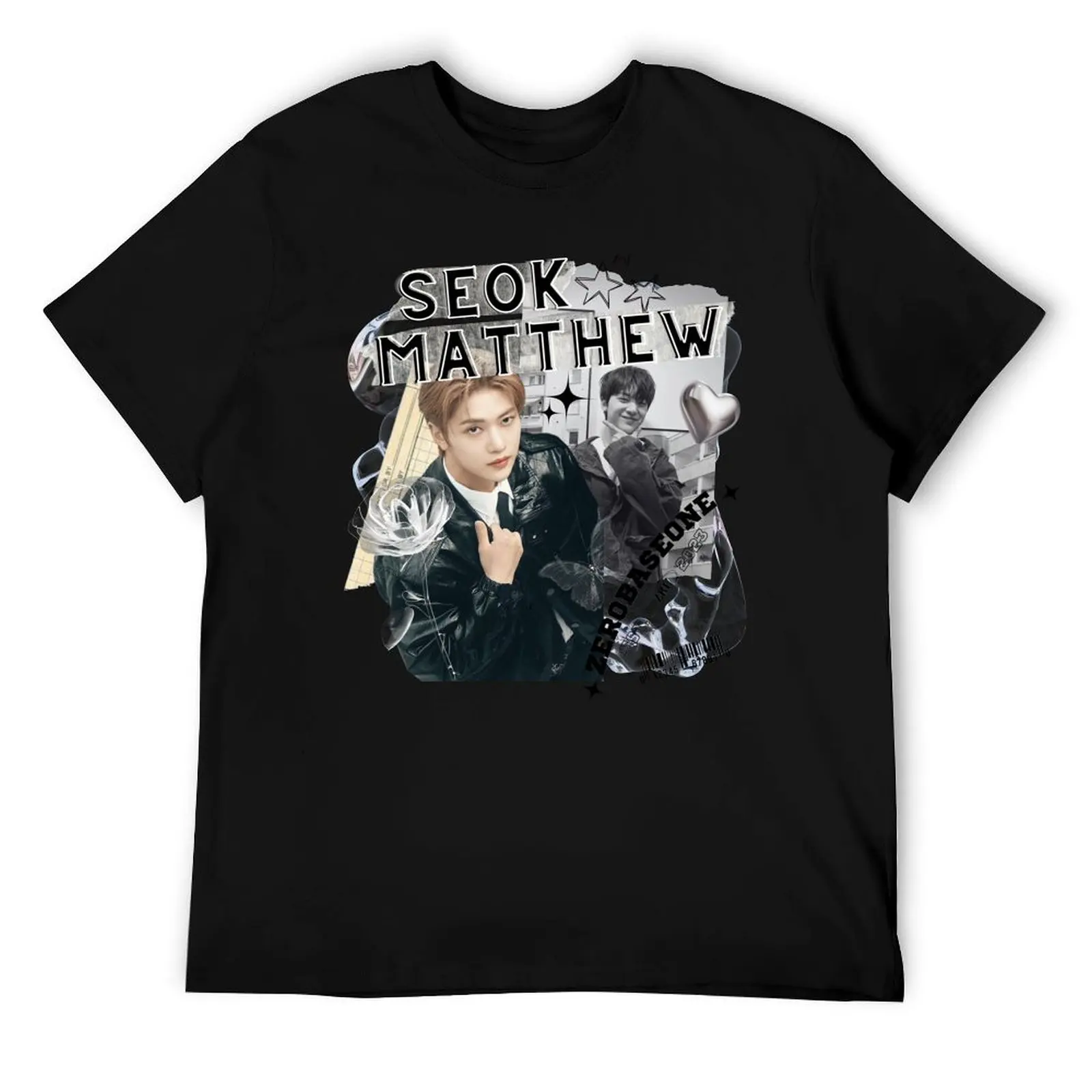 

ZB1 Seok Matthew Fandom Art T-Shirt g man t shirts for men man t shirts cotton t shirt personalised T-Shirt