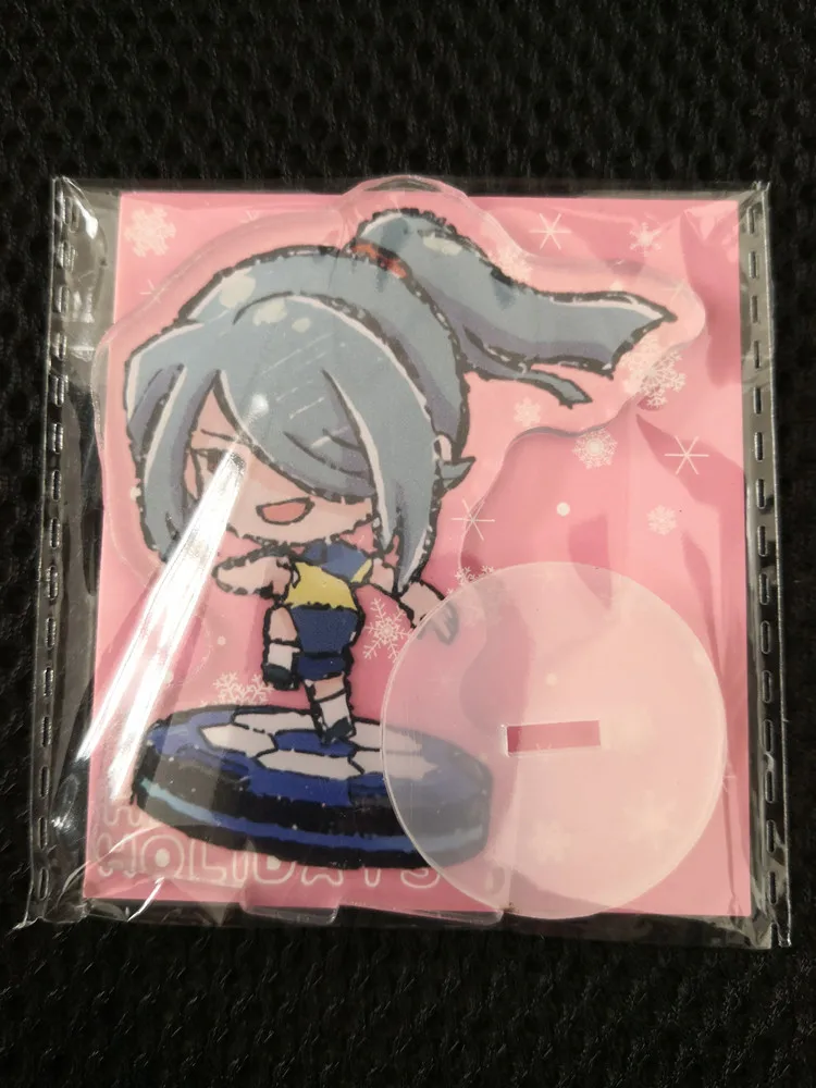 Anime INAZUMA ELEVEN Mini Figure Standing Doll 11 Yuma Nosaka Yuto Kido Small Acrylic Stand Model Plate Cosplay Toy for Gift