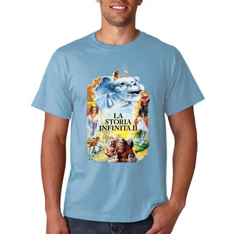 The Never Ending Story,Family,Sizes S - 3Xl,Old Movie 1984,Mens T-Shirt, G0723 Harajuku Tee Shirt