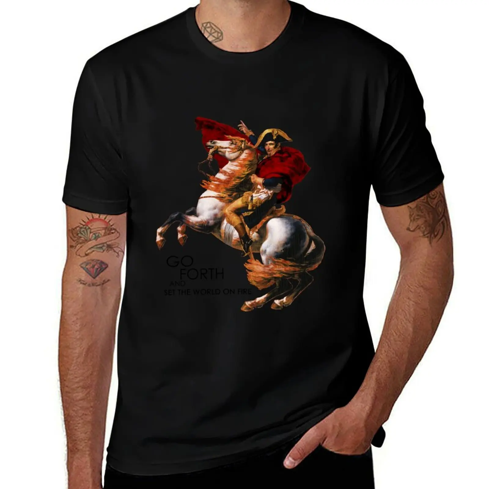 T-shirt Go Forth and Conquer, confortable pour un usage quotidien
