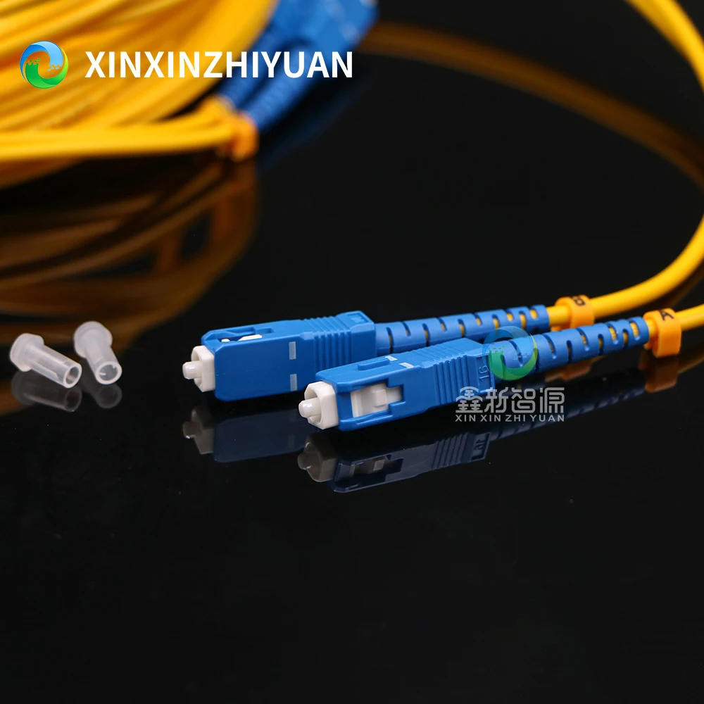 Inkjet Printer Optical Fiber Cable SC/SC for UV Flatbed Printer 3M/4M/5M/7M/8M/10M Double Code Optical Patch Cord Cable