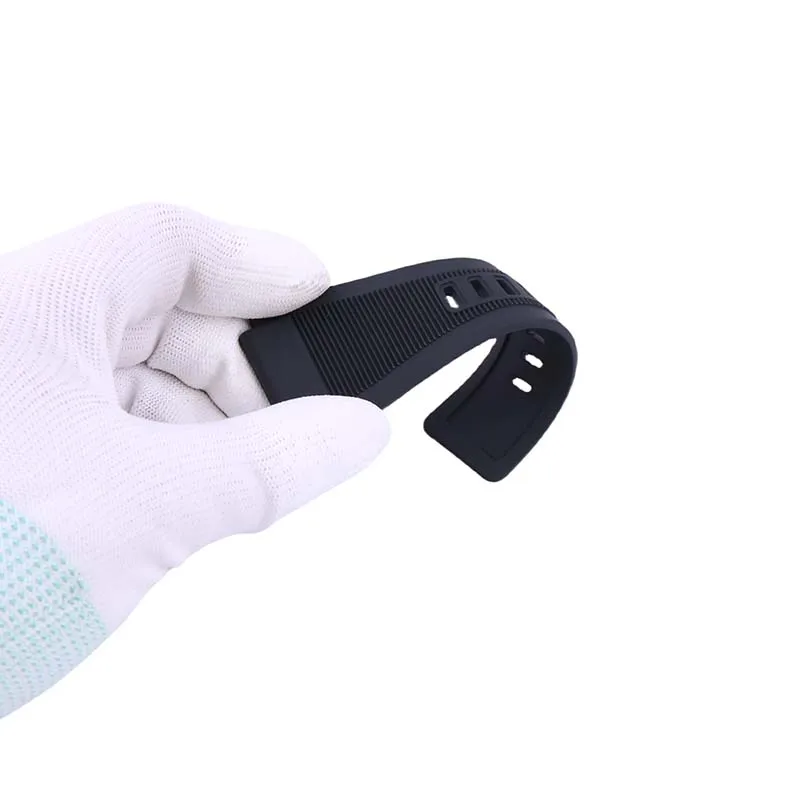 Аксессуары для ремешка для часов 34*24 мм, мягкий резиновый ремешок для часов, совместимый с Bell Ross BR01 BR03, мужской водонепроницаемый силиконовый браслет