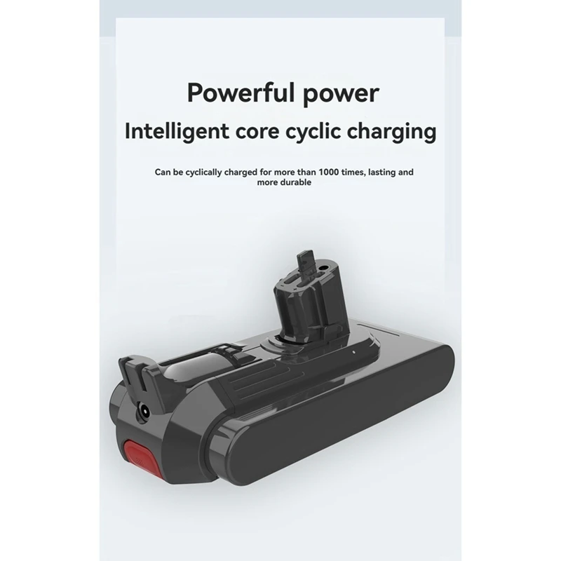Reemplace el adaptador de batería V11 4Ah 25,2 V para Dyson V11 Absolute Pro/Exrta/Torque Drive/Outsize/Animal inalámbrico Tick