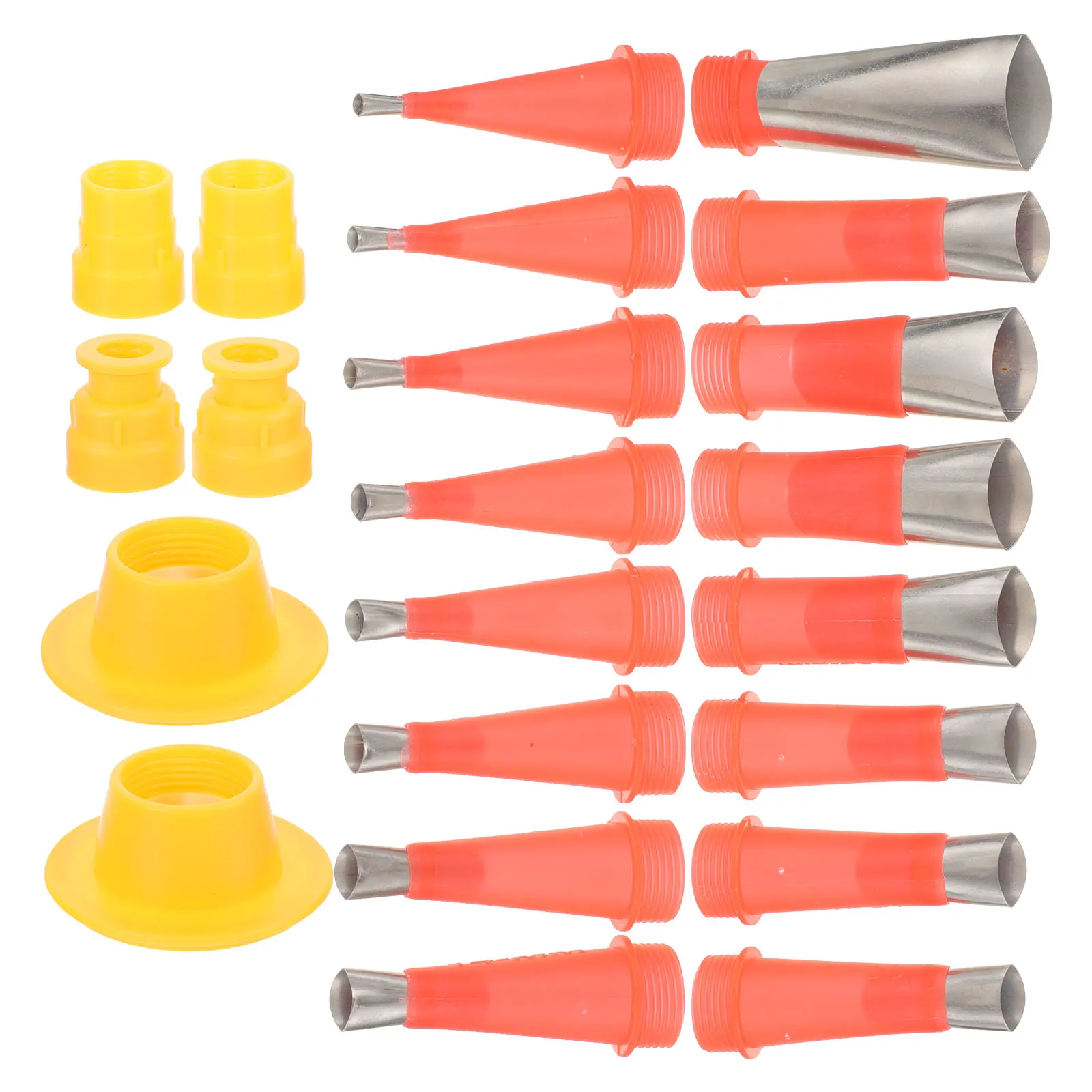 

1 Set Nozzle Applicator Finishing Kit Multiple Sizes Easy Clean Caulking Tips Set For Diy Professionals Caulk Tool Silicone