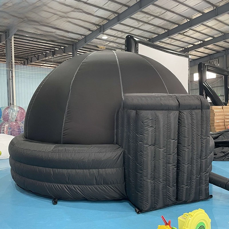 Planetarium Portable Inflatable Projection Dome Tent for School with Air Blower and PVC Floor Mat