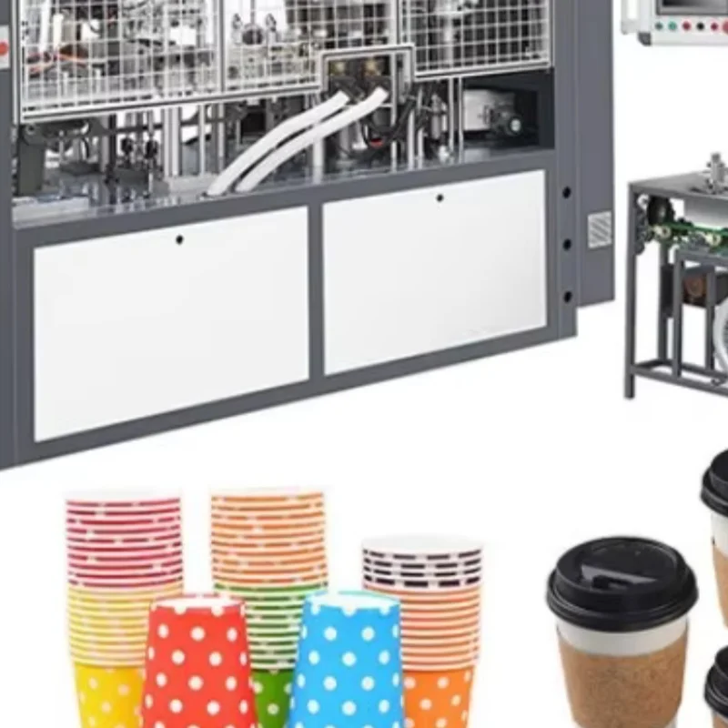 Full Automatic Paper Cup Making Machine Ice Cream Bowl Tea Cup Making Machine Manufacturers 1.5-16oz Coffee Paper Cup Machine