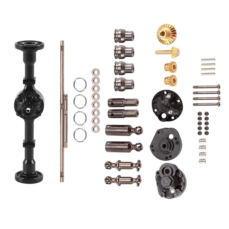 

B49B-Middle Bridge Axle Модернизированные детали Металлический аксессуар OP для WPL B16 B36 Радиоуправляемый автомобиль DIY Пульт дистанционного управления Простота установки Прочный