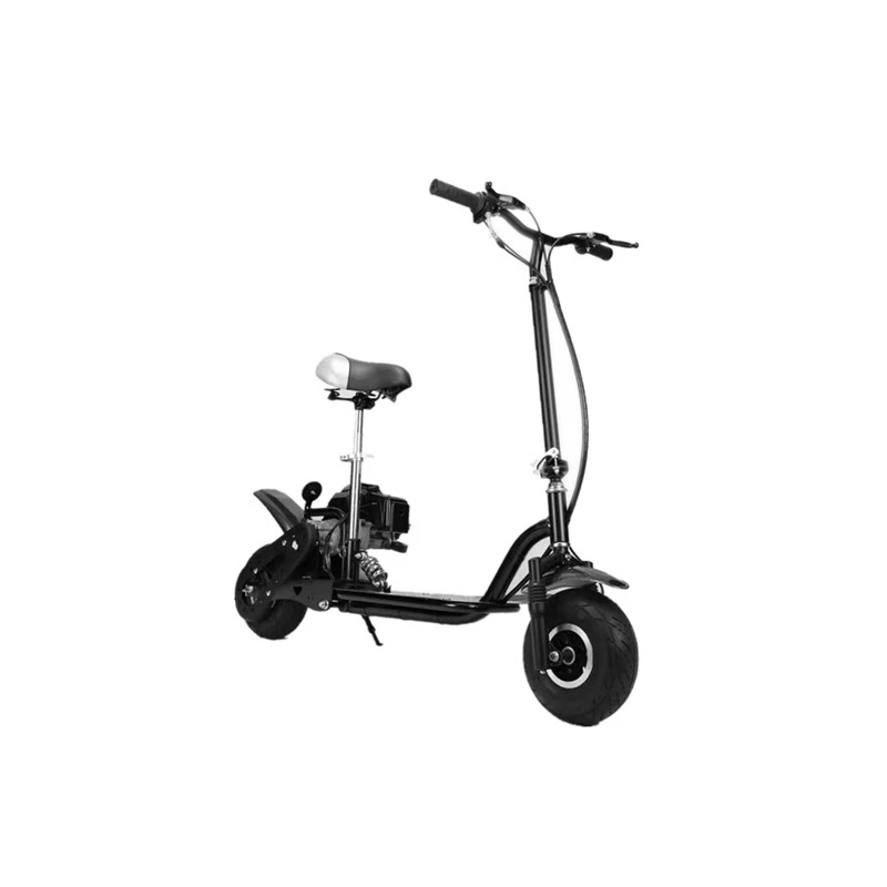 Steam-powered foldable pedal mobility moped, surf scooter ATV
