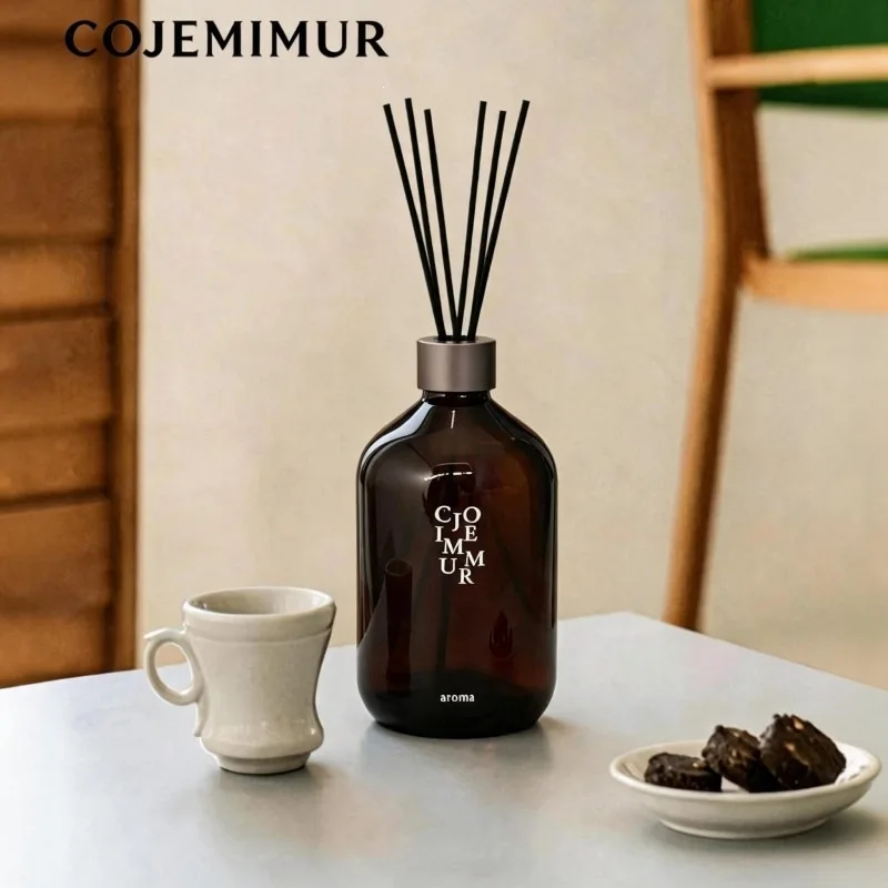 500ml Reed-Diffusor-Set Langanhaltender Raumduft Frischer Gänseblümchen-Duft für Schlafzimmer Büro Hotel Lufterfrischer
