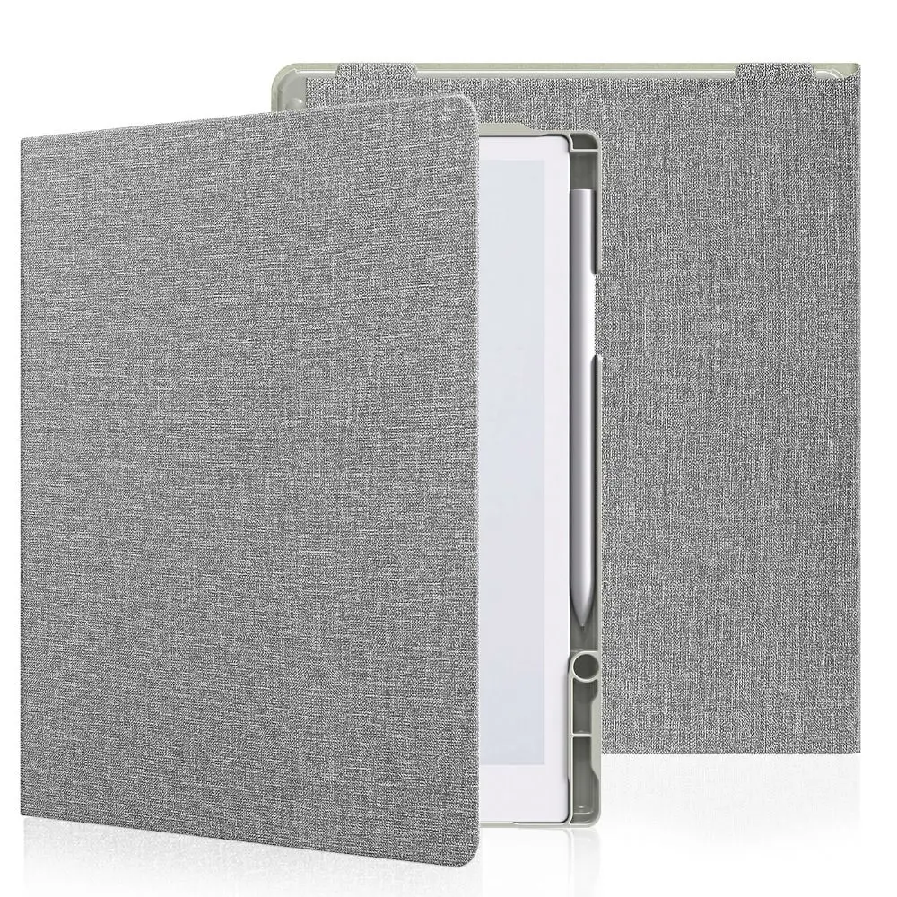 

Faux Leather Protective Case with Pencil Holder Auto Sleep/Wake Folio Shell Ultra Slim for Remarkable Paper Pro 11.8 inch