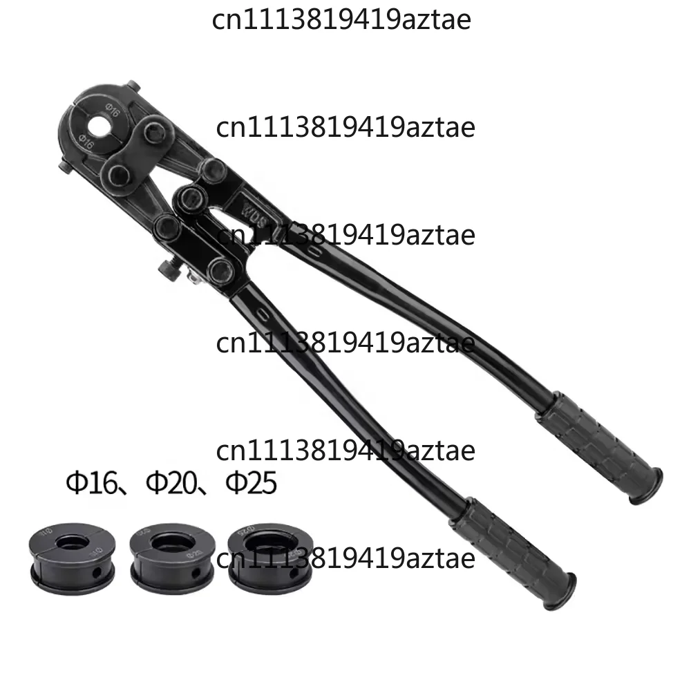 CW-1625 Manual Mechanical Pipe Crimping Tool for Construction Stainless Steel Connecting Pliers and  Pipe Lead Pipe