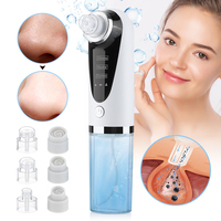 Electric Small Bubble Blackhead Remover USB Water Cycle Pore Acne Pimple Removal Vacuum Suction Facial Nose Cleaner Tool