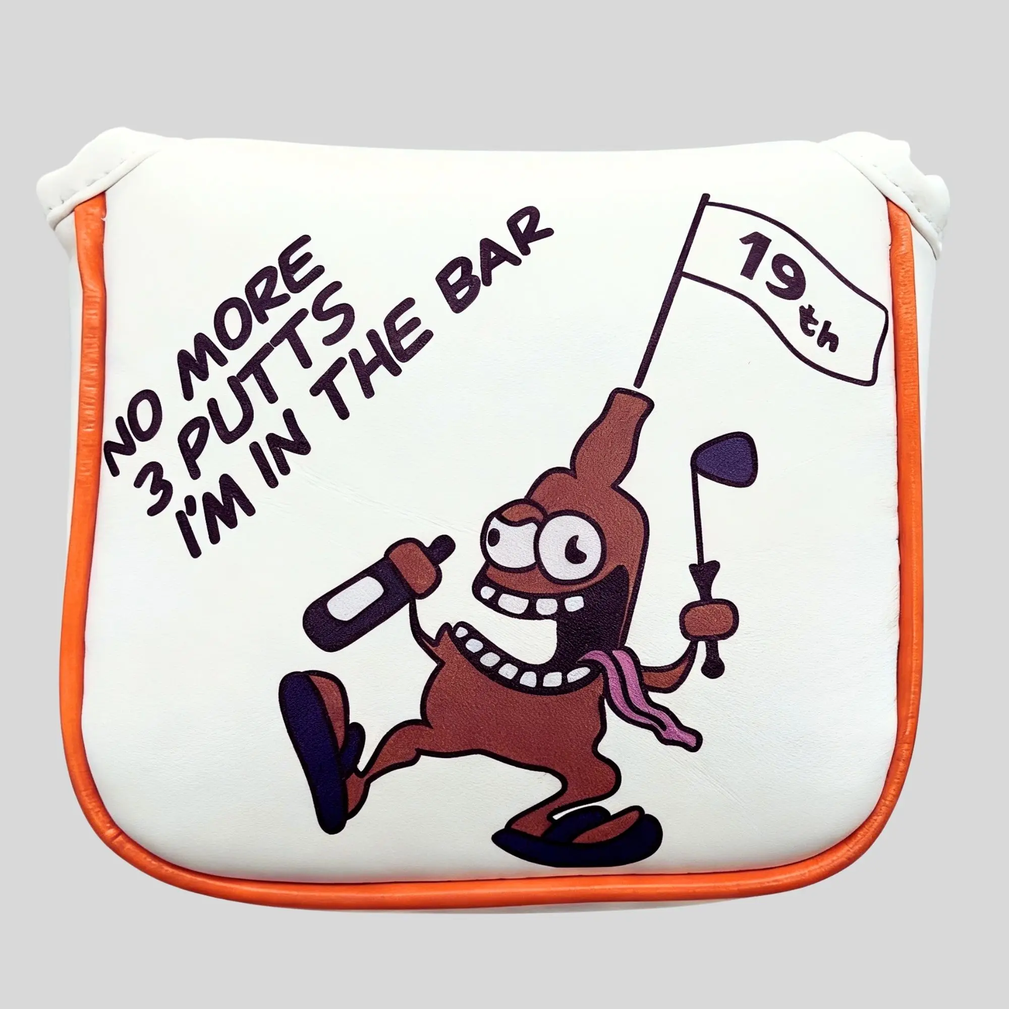 

Забавный головной убор с молотком для гольфа на пиратской тематике, мягкая флисовая подкладка, юмористические аксессуары для гольфа, отличный рождественский подарок для любителей гольфа