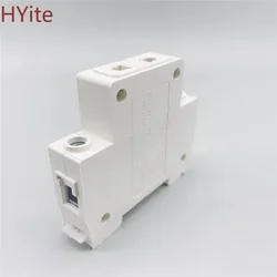 1P Single One 1 Pole US EU 2 Pin Plug 35mm DIN Rail Mount AC Power ac30 Modular Socket 10-16A 250V AC socket