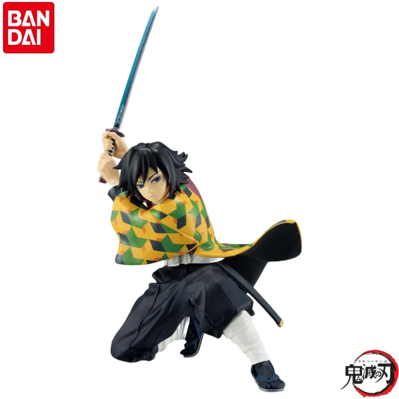 

In Stock Original Bandai Banpresto Demon Slayer Tomioka Giyuu Figurine Model Ornaments Statue Holiday Gifts Anime Merchandise