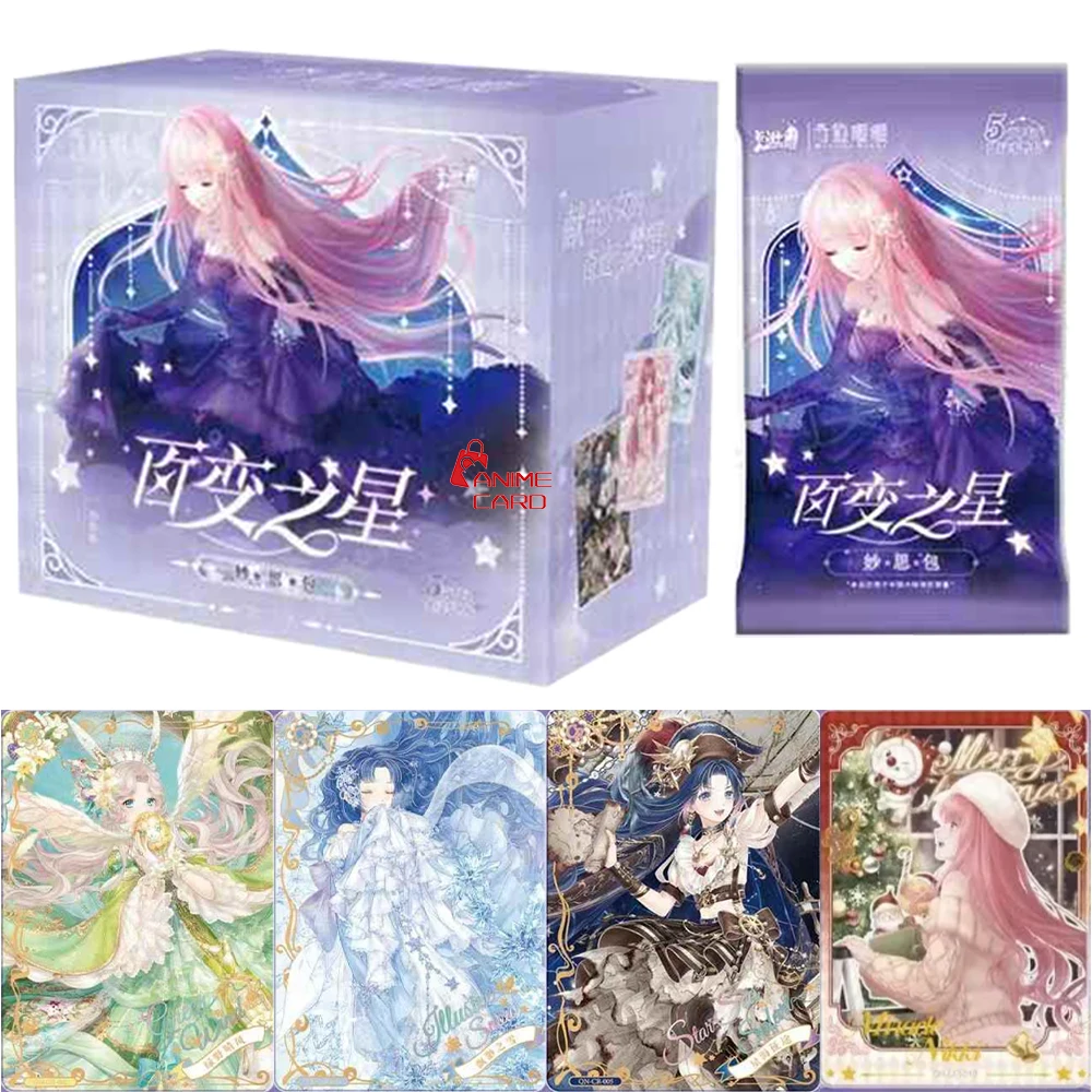 KAYOU Miracle Nikki Cards Variety Stars Wonder Pack Anime Peripheral Collection Cards Girls Toys Gifts