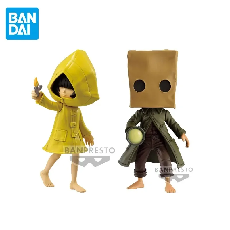 

BANDAI Original BANPRESTO Little Nightmares II Anime Figure Mono Six Action Figure Toys For Kids Gifts Model Ornaments
