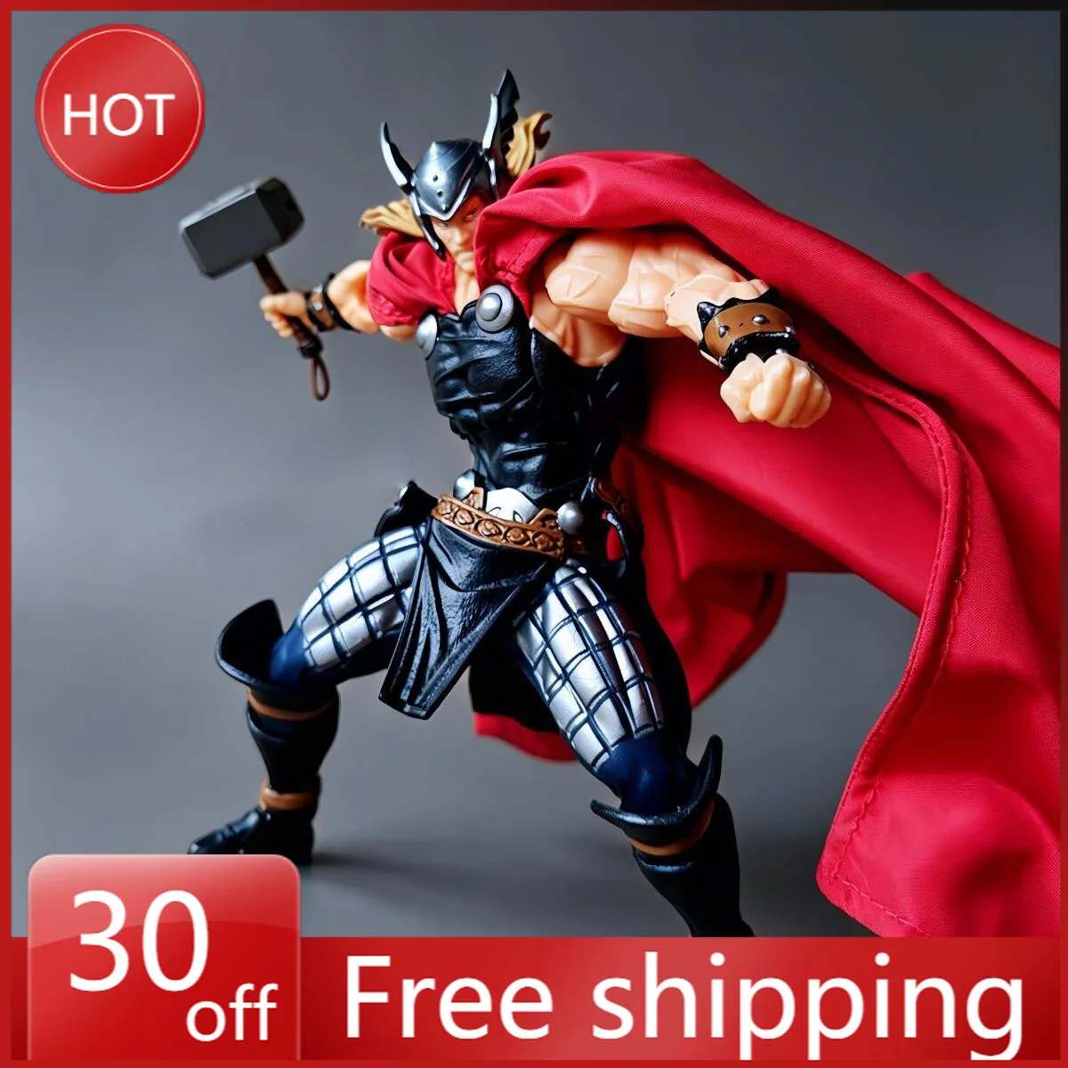 17cm-marvel-anime-figure-thor-odinson-the-god-of-thunder-action-figure-perimeter-pvc-model-desktop-decoration-birthday-gift-toys