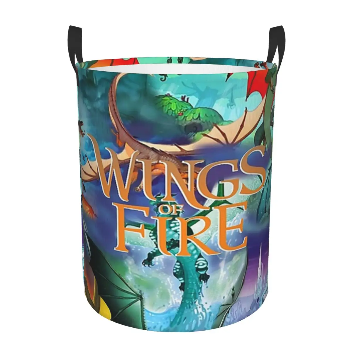 

Крылья огня все вместе корзины для грязного белья складная большая водонепроницаемая корзина для хранения одежды для дома детская