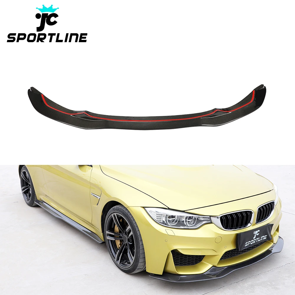 

Carbon Fiber F8x M3 M4 Front Spoiler Valance Lip For BMW F82 F83 M4 F80 M3 2015- 2019