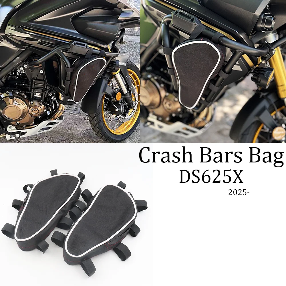 For Loncin VOGE 625DSX DS625X DSX625 625 DSX 625 Frame Crash Bars Bags Original Bumper Bag Motorcycle Crash Bars Bag