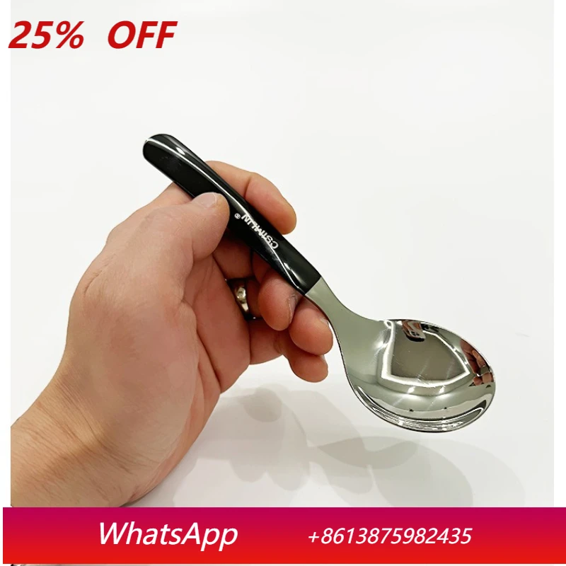 

LTT stainless steel spoon for eating household deepened thickened spoon watermelon spoon