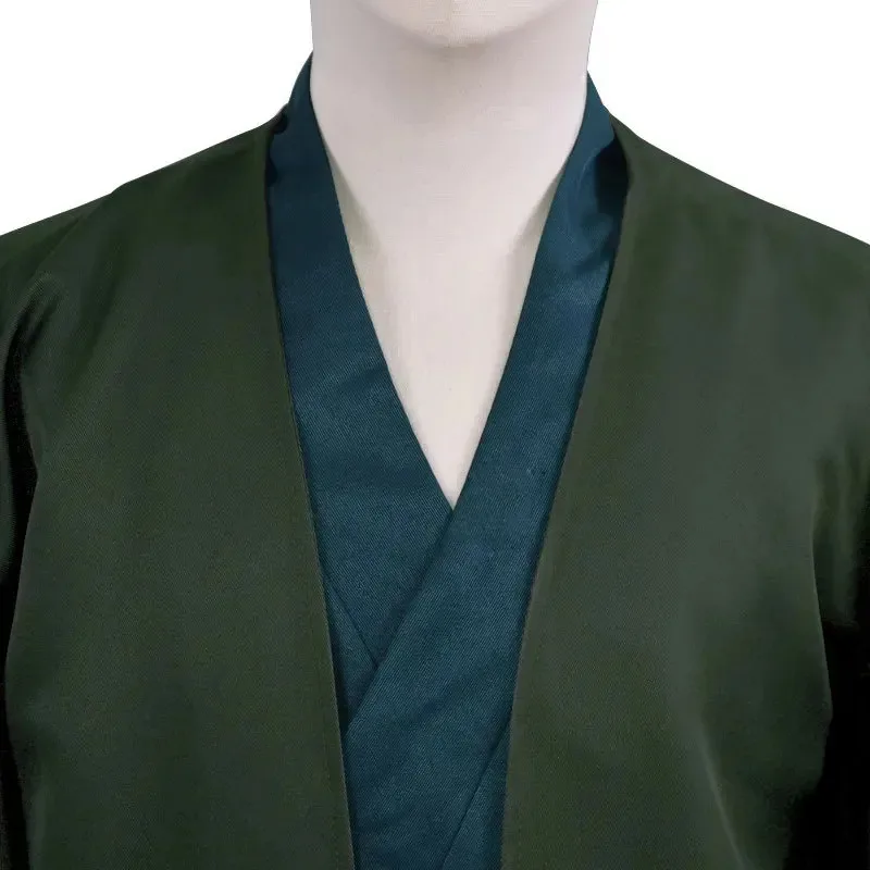 

asdh8@Bear's Den Movie Cloak Outfit Cosplay Long Dark Green Dress Robe Cape Costume Men Male School Uni New 2025COSda@
