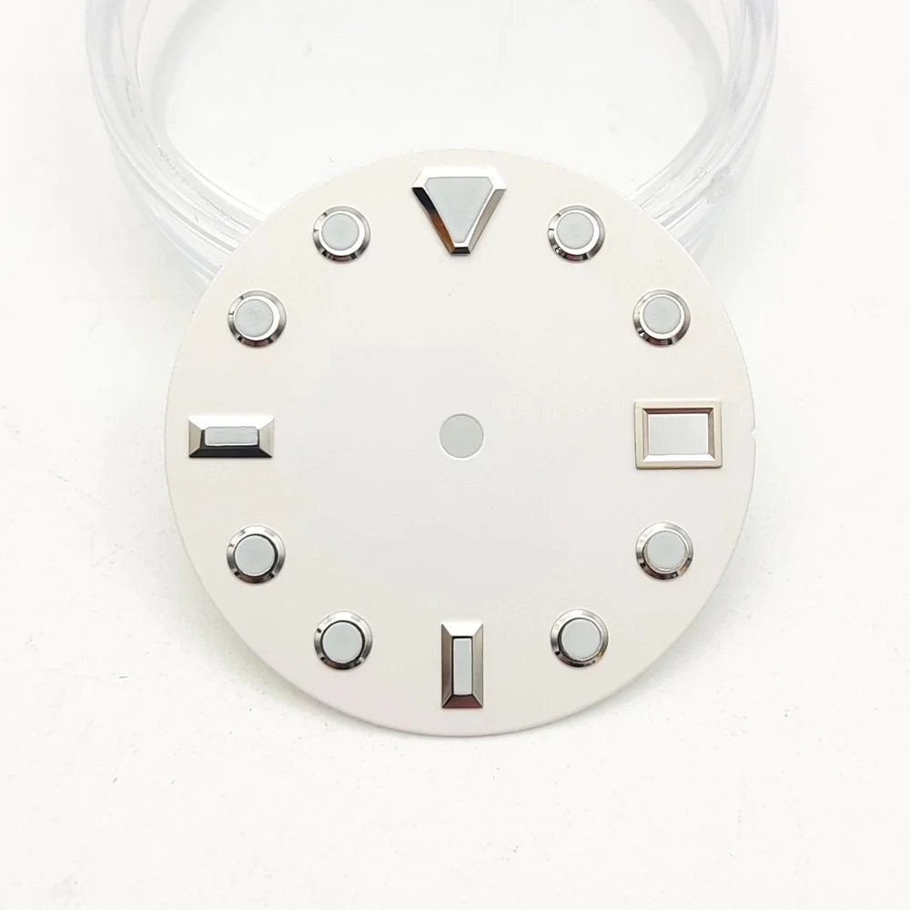 

Модифицированные аксессуары для часов 28,5 мм, циферблат часов со светящимся эффектом, подходит для NH35/NH36, запасные части для часов с механизмом