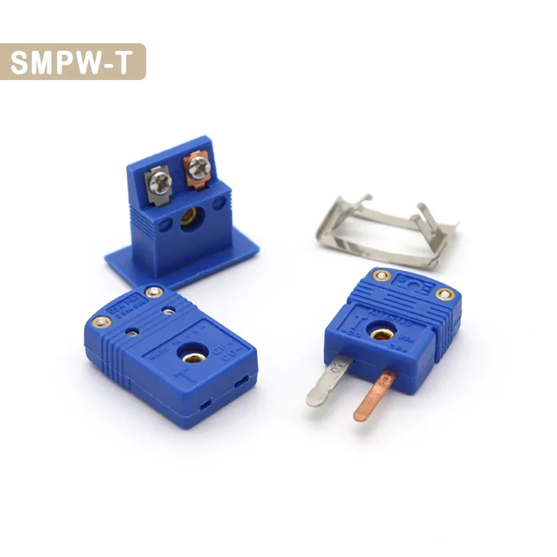 SMPW-K/J/T/E/-M/F MPJ-K/J/T/E-F Thermocouple Plug Socket And Panel Compensation Wire Connector