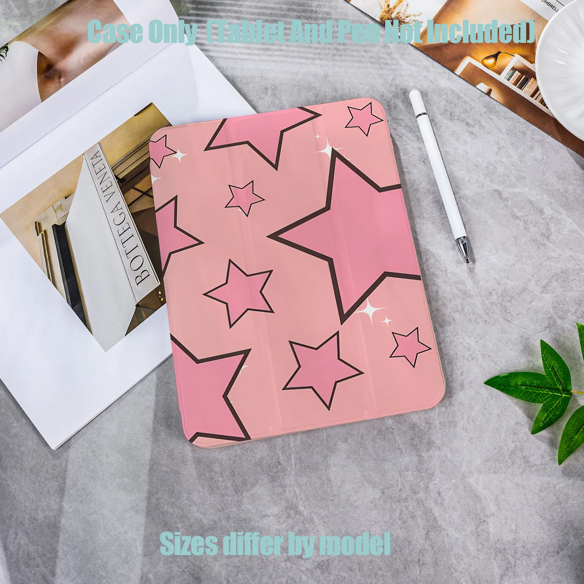 Shockproof TPU Tablet Protective Case with Pencil Holder Auto Sleep Wake for Apple /Samsung/Xiaomi/Redmi/Huawei/Honor