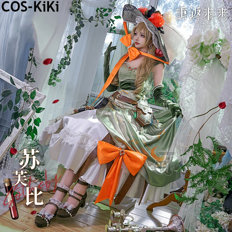 COS-KiKi Reverse:1999 Sotheby Game Suit Cosplay Costume Elegant Evening Dress Halloween Carnival Party Role Play Outfit Women