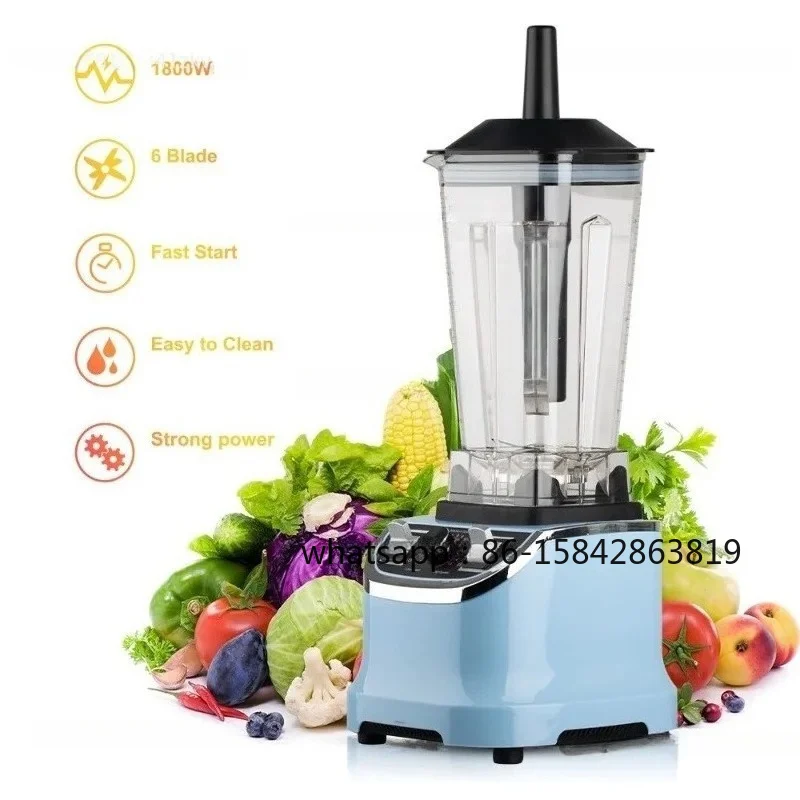 Blender Home Commercial Smoothie Processor Soy Milk Fruit Juicer Smoothie Machine Multipurpose