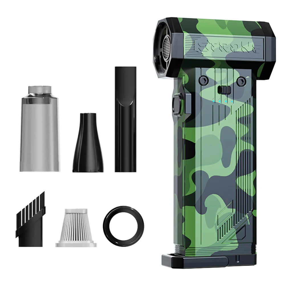 Elektrische Air Turbo Fan Draagbare Turbo Jet Fan 350000 RPM Handheld borstelloze motor Stofventilator Draadloze stofverwijderaar Sneeuwblazer