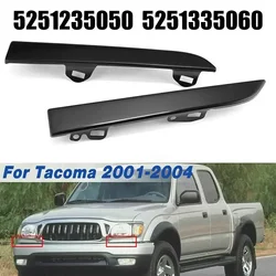 1 Pari Car Front Bumper Grille Headlight Filler Trim Panels Left Right For Toyota For Tacoma 2001 2002 2003 2004