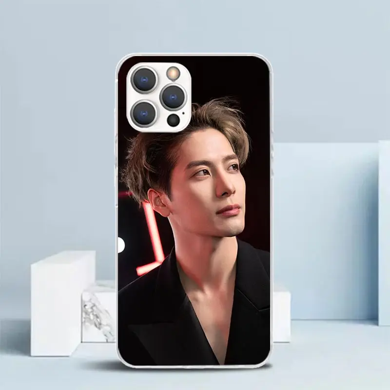 J-Jackson Wang Singer Soft Cover for iPhone 16 17 18 15 Pro Max 16E 17E Phone Case 14 Plus 13 12 Print Pattern Fit Cases 16 17 1