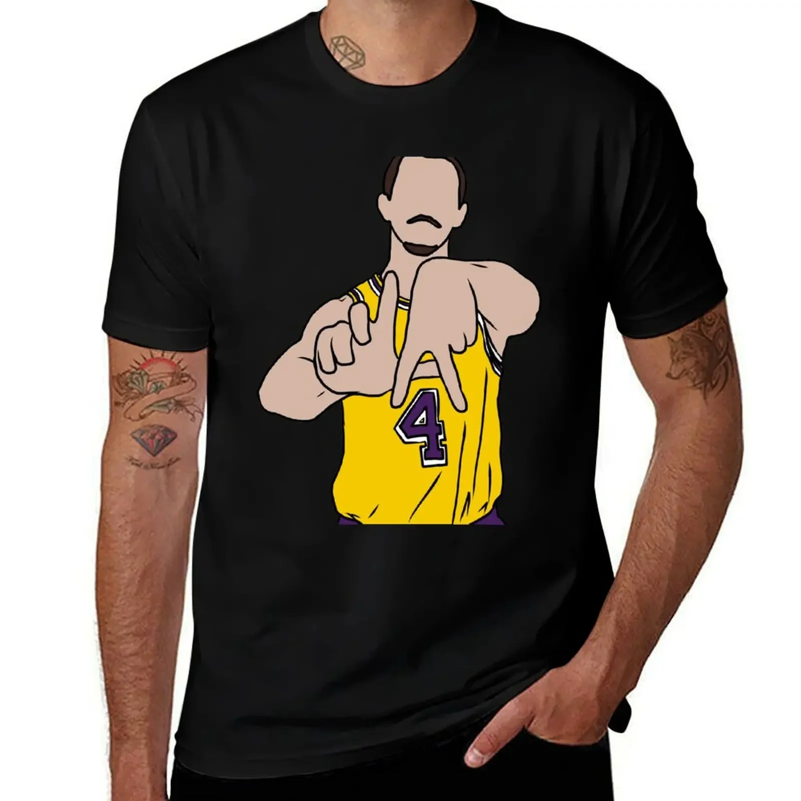 Alex Caruso LA T-Shirt T-shirts oversize valentines clothes tshirts for men