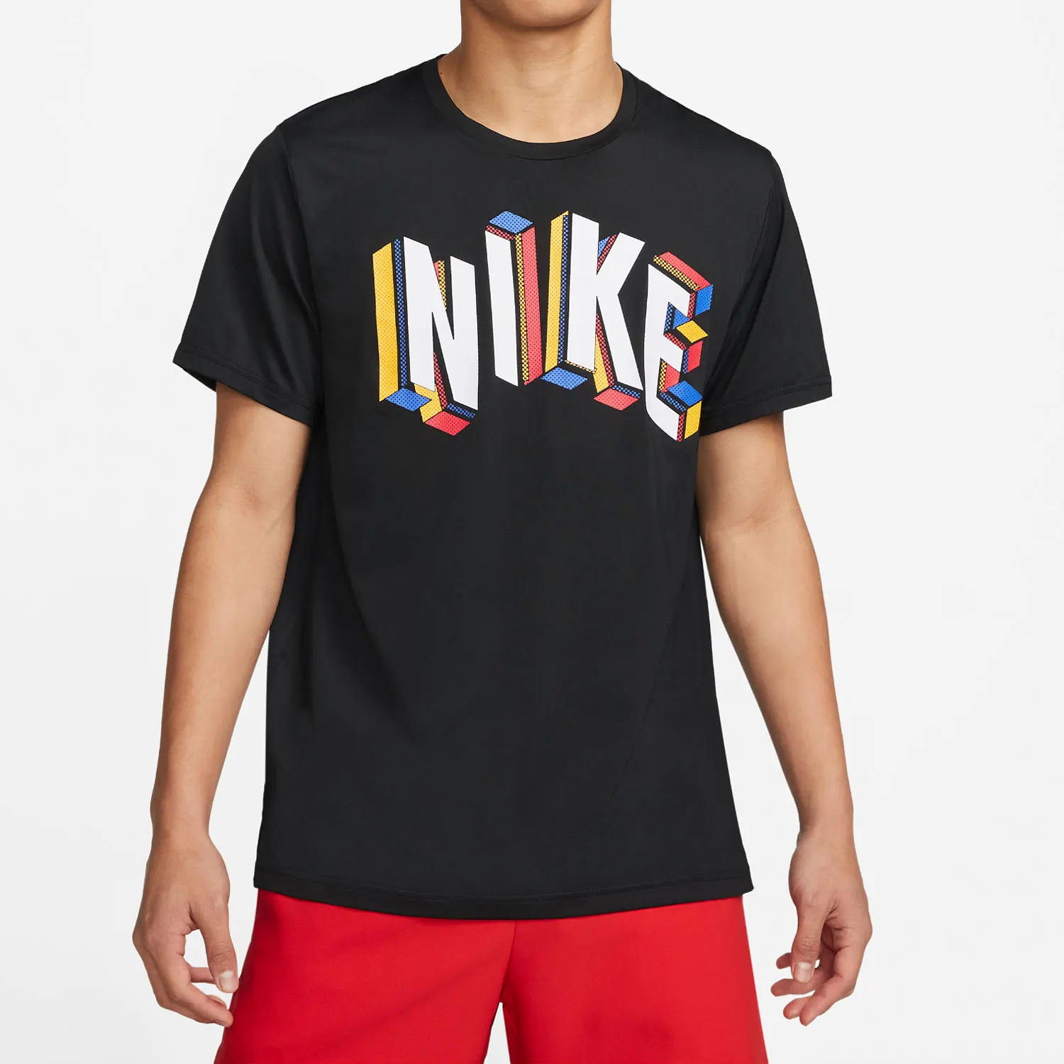 

Мужская спортивная повседневная футболка Nike Authentic New Season свободного кроя с круглым вырезом и короткими рукавами DM6667-011