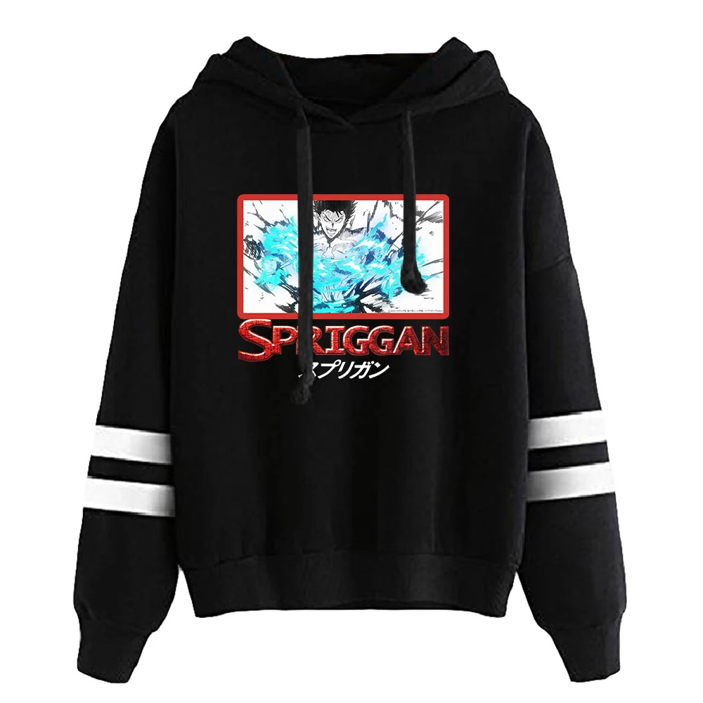 

2026 Spriggan Anime Hoodie Unisex Pocketless Parallel Bars Sleeve Sweatshirts Men Women Hoodie Free Shipping Harajuku Clothes