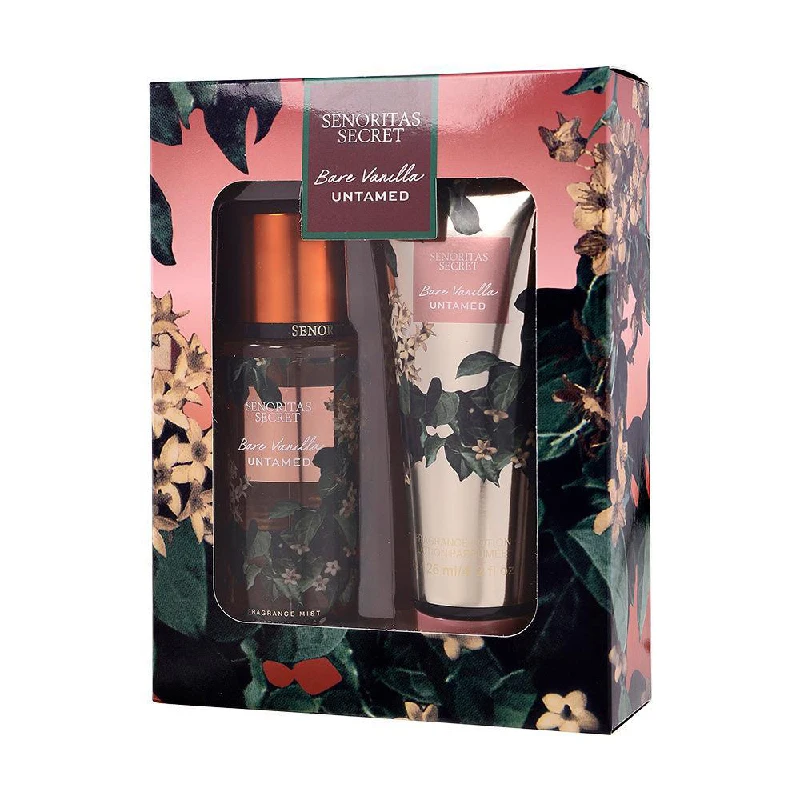 ﻿ Ensemble de parfum et de Lotion pour le corps de 250ML, parfum de vanille fruité Floral de luxe pour femmes, exfoliant hydratant, Spray corporel frais et doux