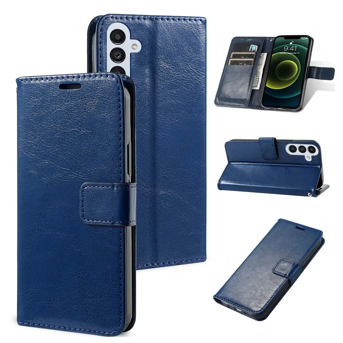 Flip Leather Wallet… - image