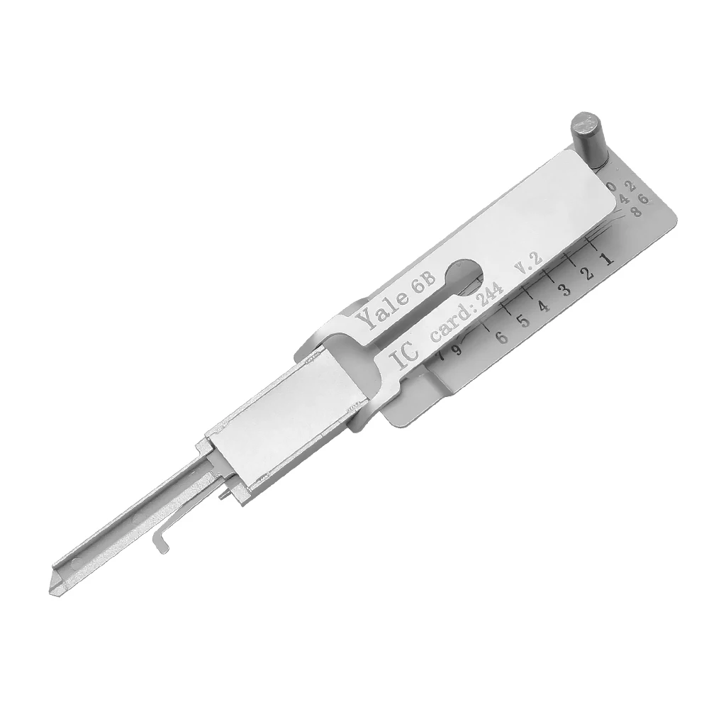 LISHI 2in1 Tool Yale cisa SC1 SC4 KW1 KW5 R52 AM5 M1 MS2 BE2-6 HD5649 For Locksmith Supplies