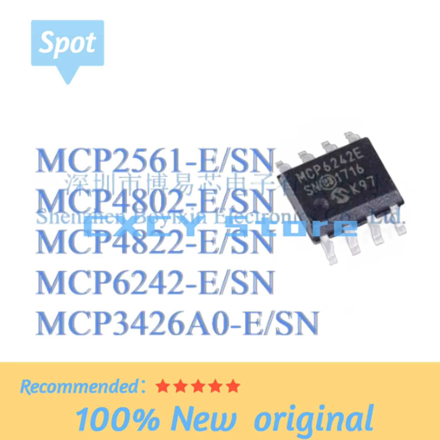 NEW MCP2561 MCP4802 MCP4822 MCP6242 MCP3426A0-E/SN Original Product